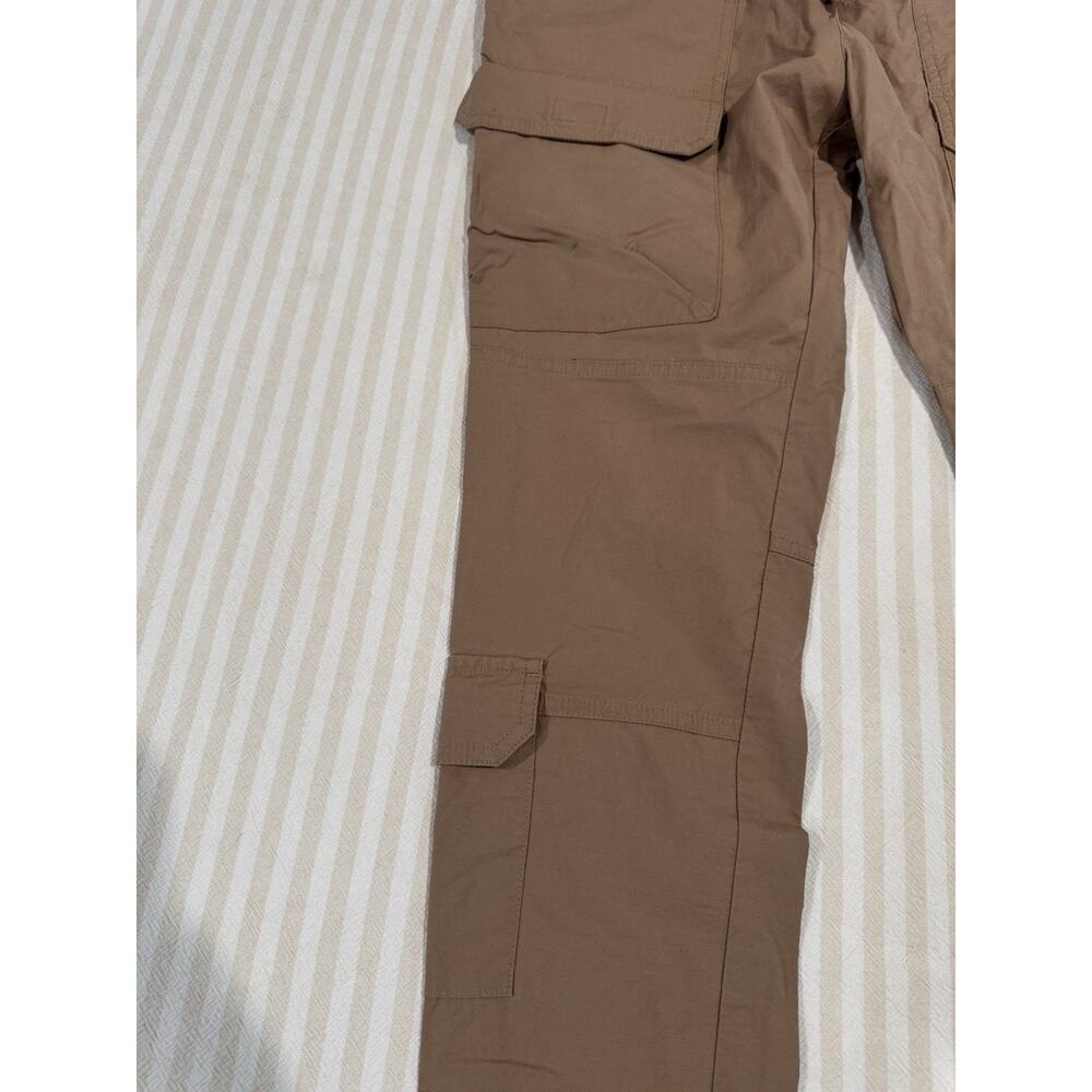 Pacsun Men Brown Cargo Joggers Pants Size S - Picture 3 of 5